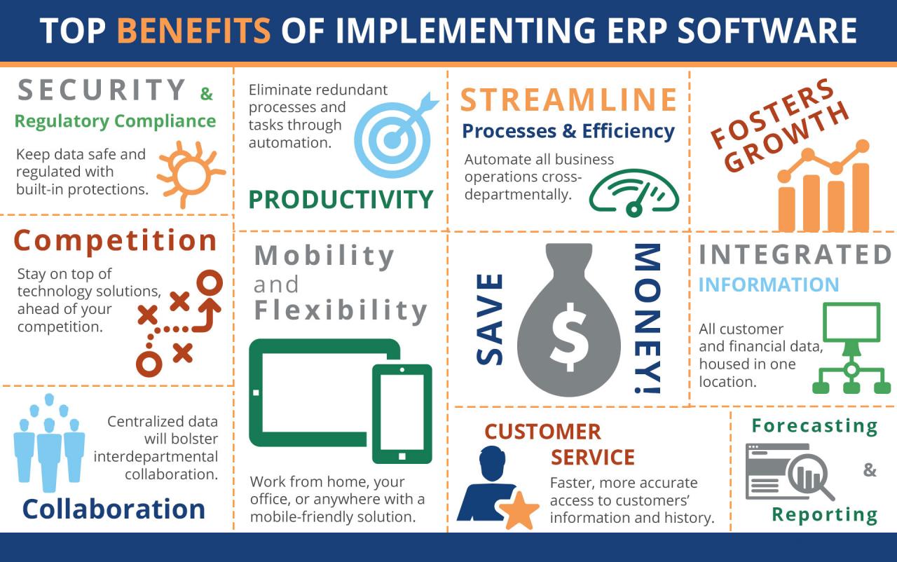 Advantages of implementing an erp system