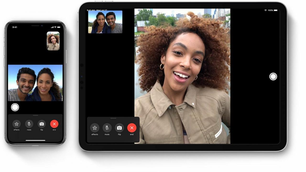 Can you use facetime on an android tablet