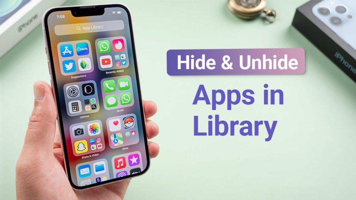 An app to hide apps
