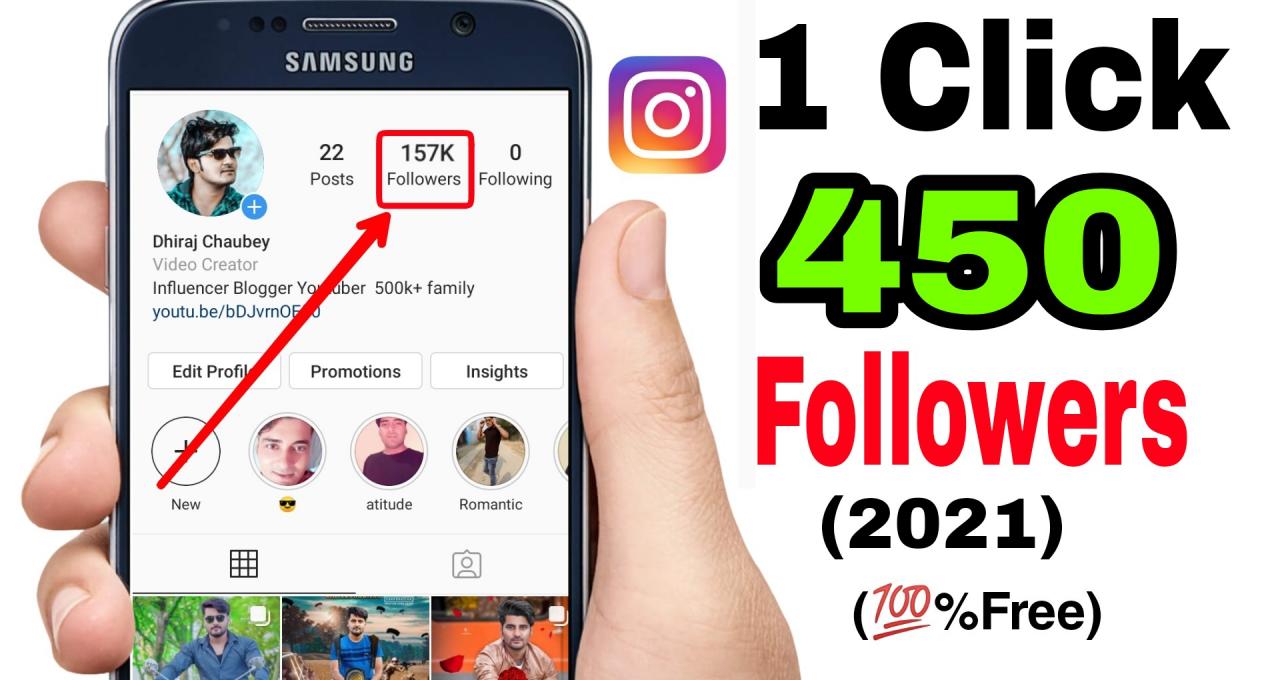 An app to increase followers on instagram