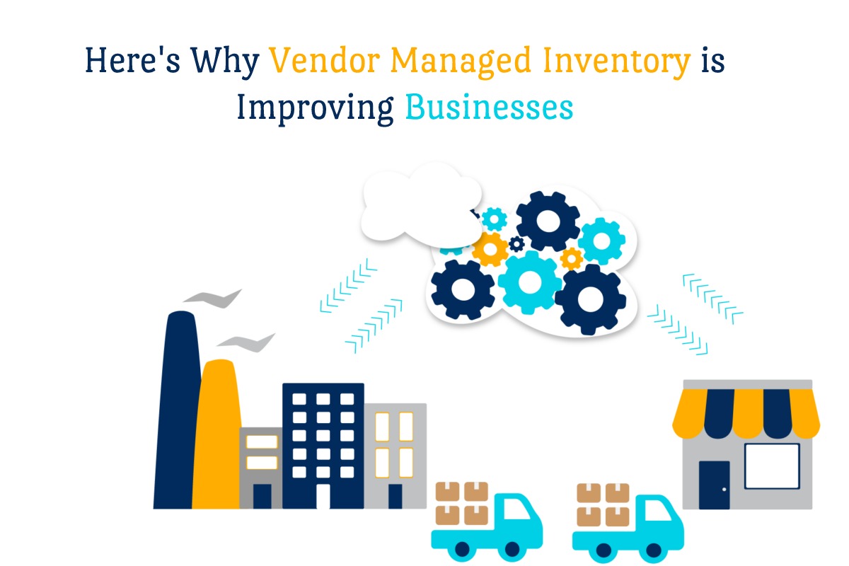 A vendor managed inventory system refers to an