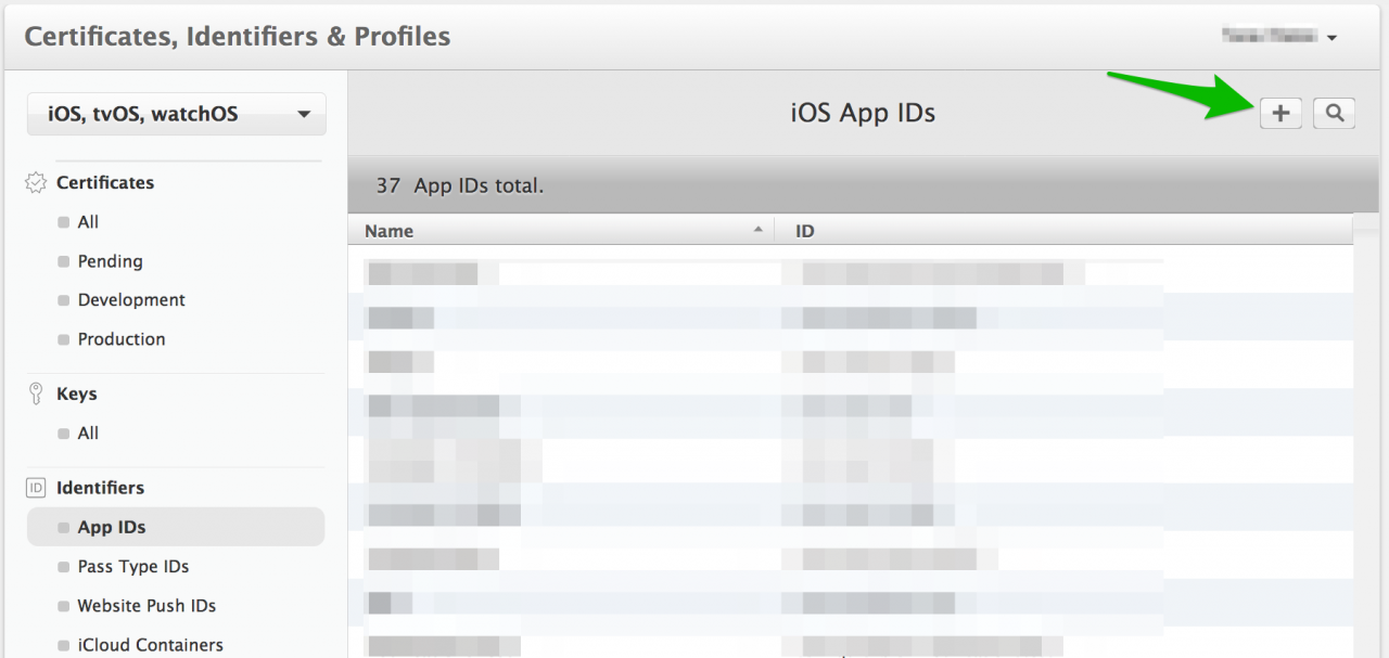 An app id with identifier is not available developer portal