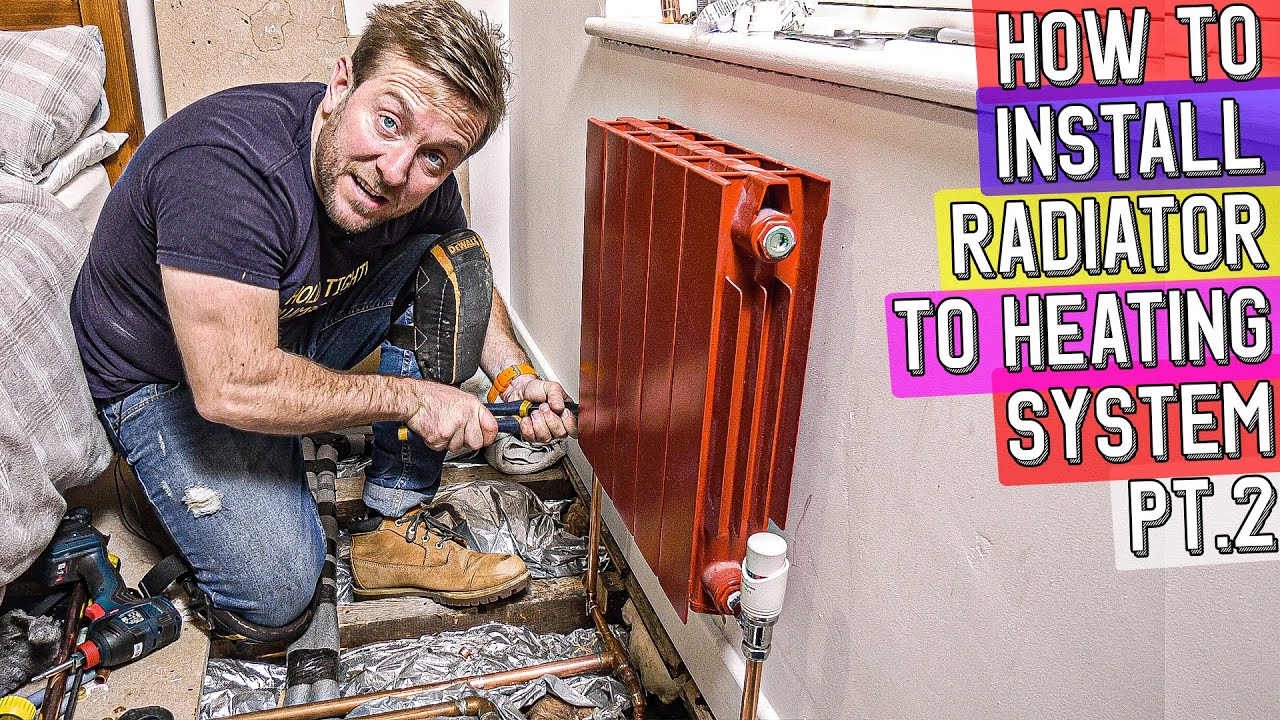 Adding a new radiator to an existing system