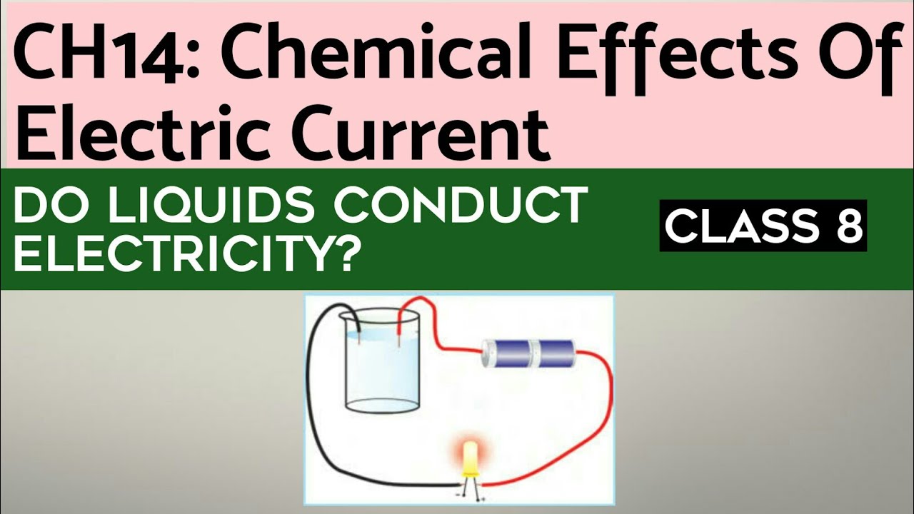 Are all liquids able to conduct an electric current